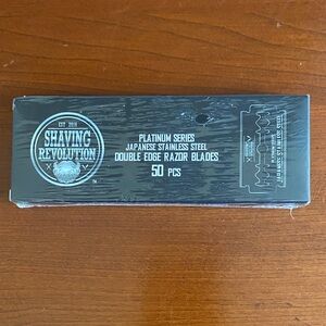 Viking.  Shaving Revolution double edged razor blades. 50 pack. NWT